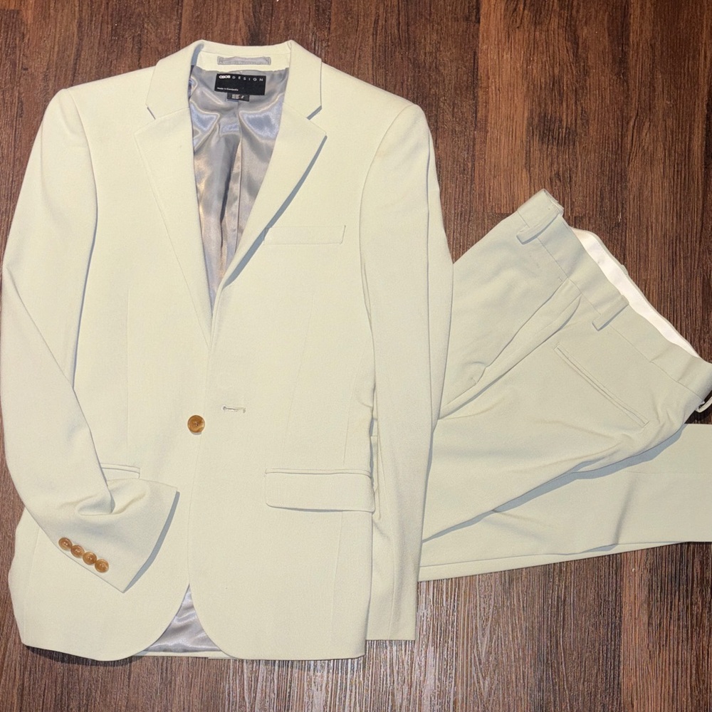 ASOS Men's Mint Green Suit Blazer